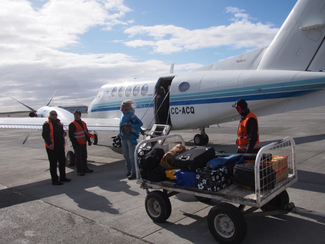take of for Cape Horn