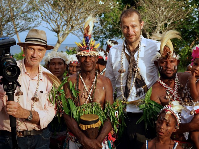 DOP Pieter de Vries and family Alai on Tumleo/PNG