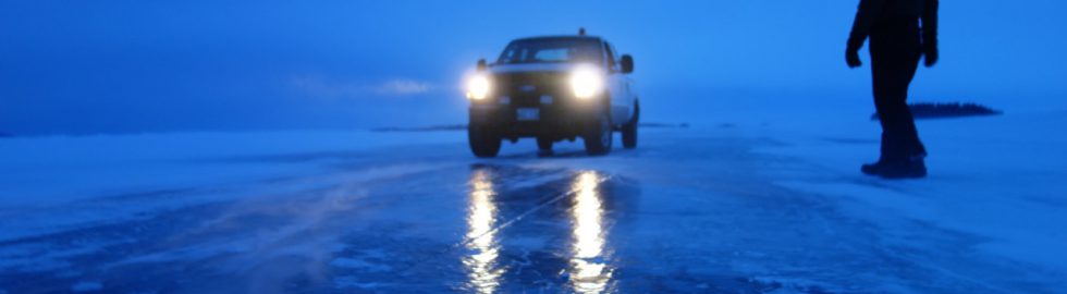 Ice Roads – frozen lake