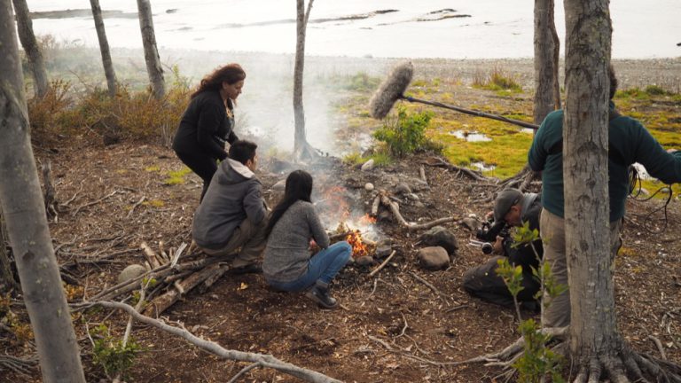 Cultural heritage site of the Kawèsqar in Patagonia