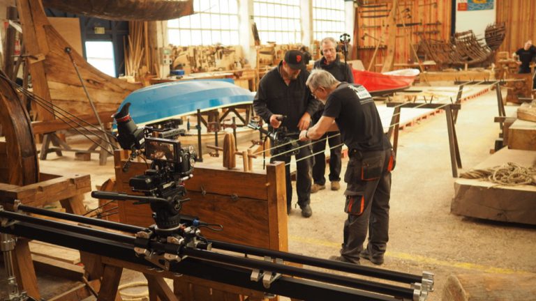Shooting at Albaola Basque Maritime Heritage Society
