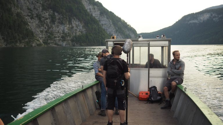 MIt Revierleiter TIlman Piepenbrink auf dem Königssee