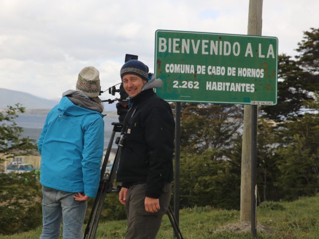 Mit DOP Reiner Bauer am Kap Horn, Patagonien “Sir Francis Drake”