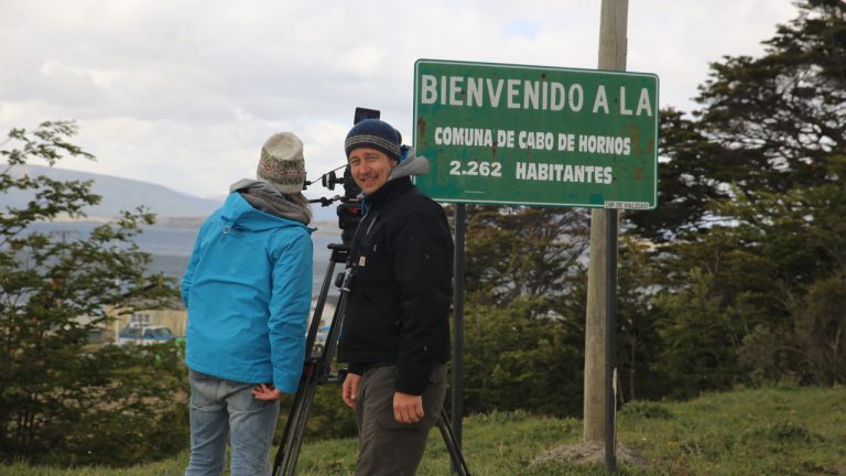 Mit DOP Reiner Bauer am Kap Horn, Patagonien “Sir Francis Drake”