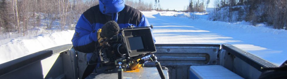 Mit DOP Andrè Zschocke auf den Iceroads in Kanada