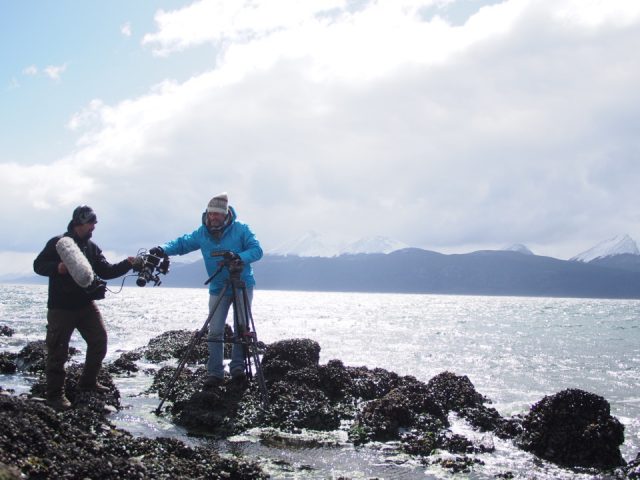 Mit DOP Reiner Bauer am Kap Horn, Patagonien “Sir Francis Drake”