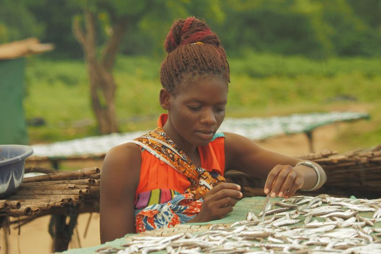 market at Lake Malawi