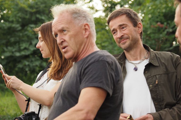 producer Alexandra Böhm, Friedemann Schrenk and DOP Alexander Hein